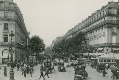 Perspective du Boulevard des Capucines von French Photographer